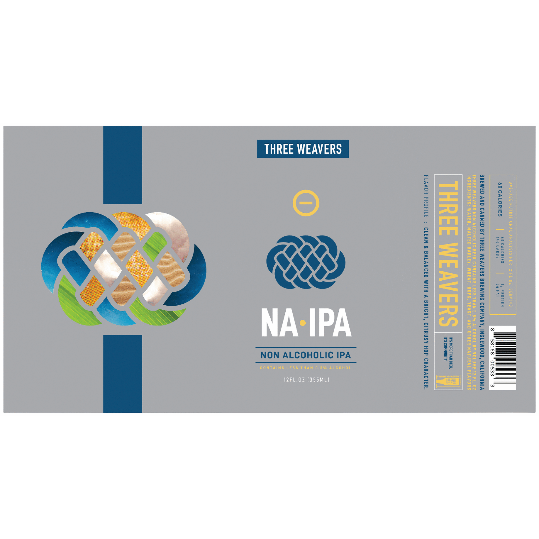 Three Weavers Non-Alcoholic IPA