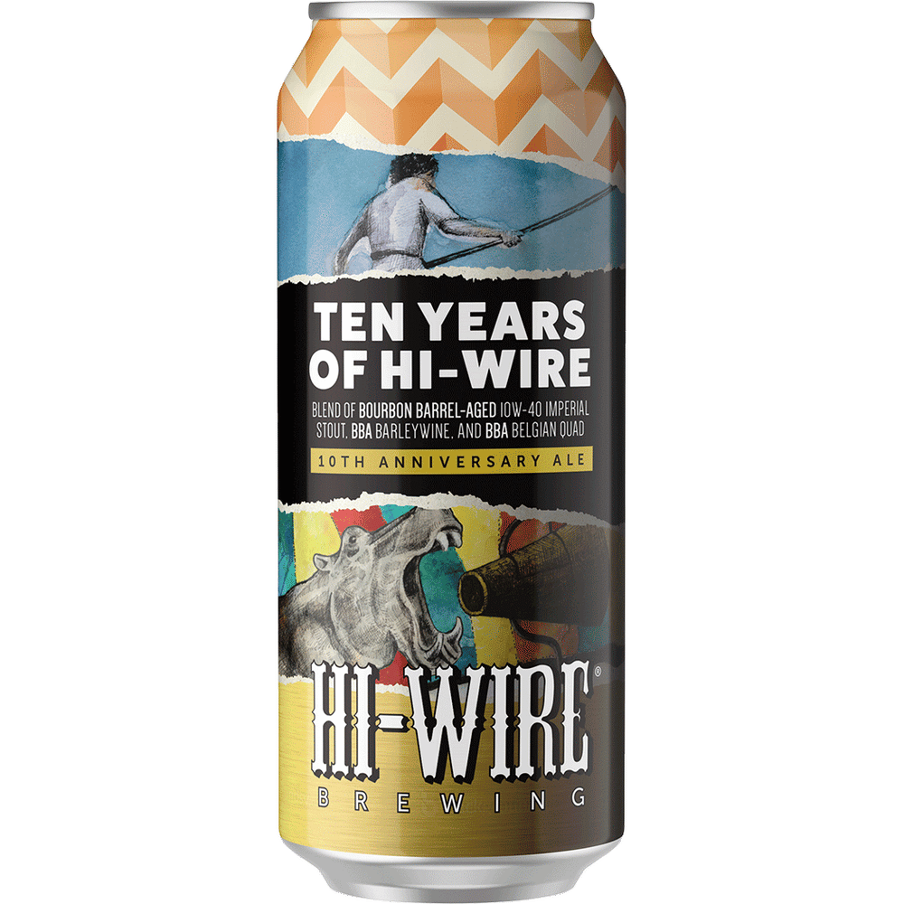 Hi Wire Ten Years of Hi Wire Anniversary Ale