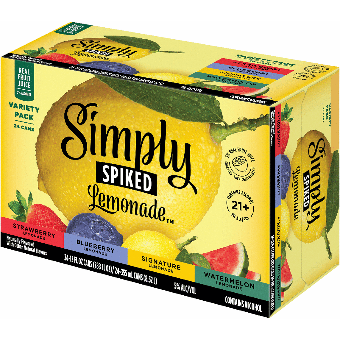Simply Spiked Lemonade Variety