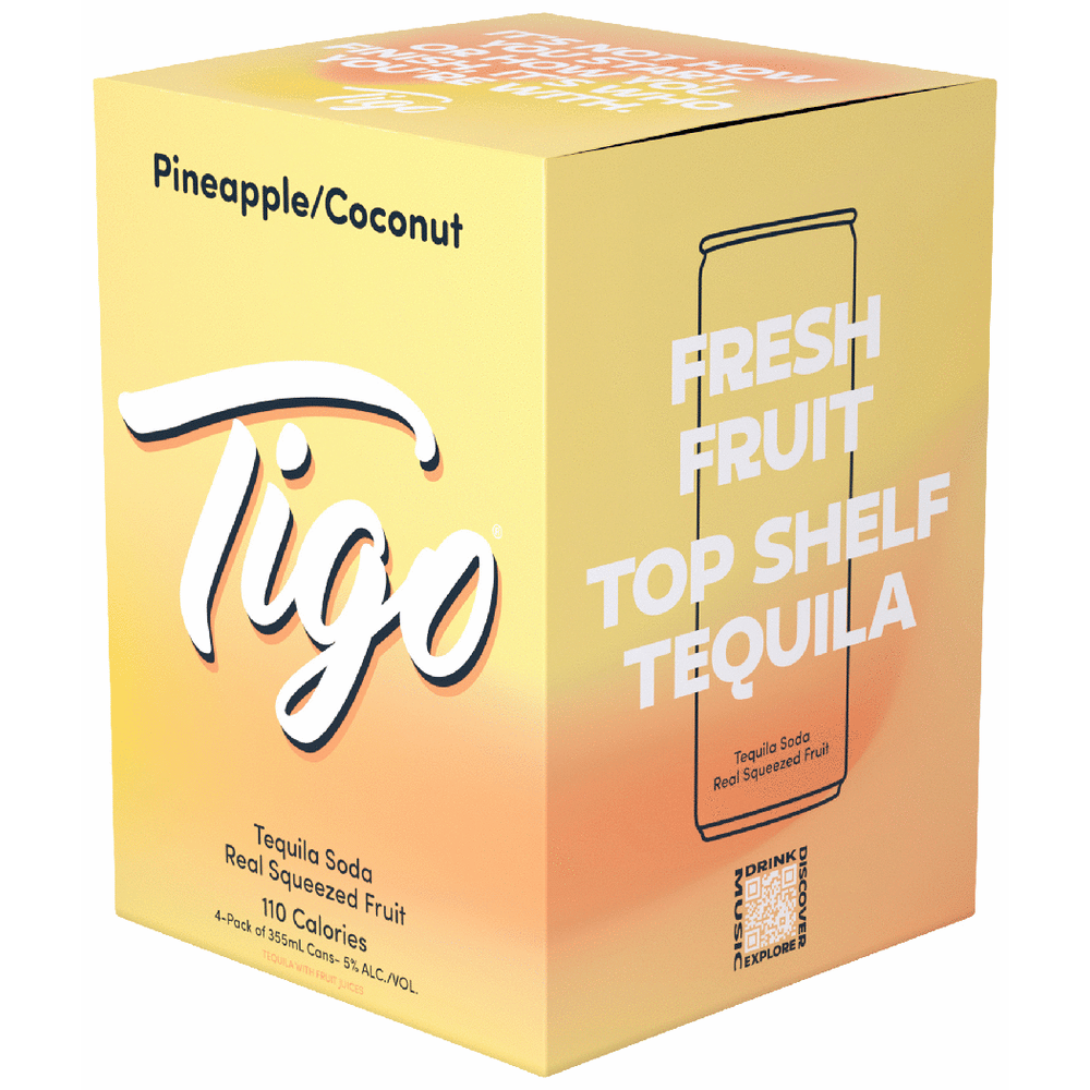 Tigo Pineapple Coconut Tequila Soda