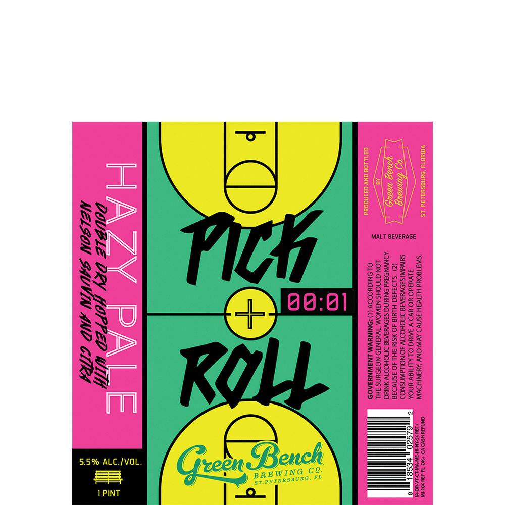 Green Bench Pick N Roll 00:01