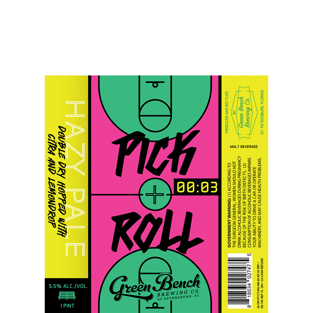Green Bench Pick N Roll 00:03