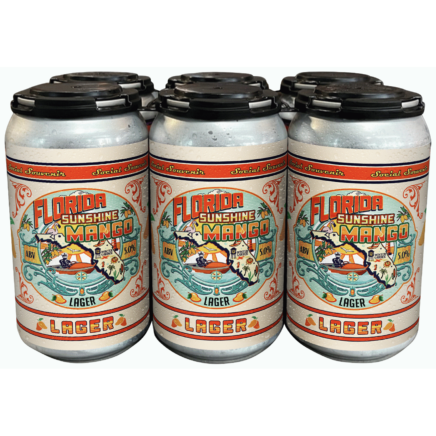 Crooked Can Mango FL Sunshine Lager