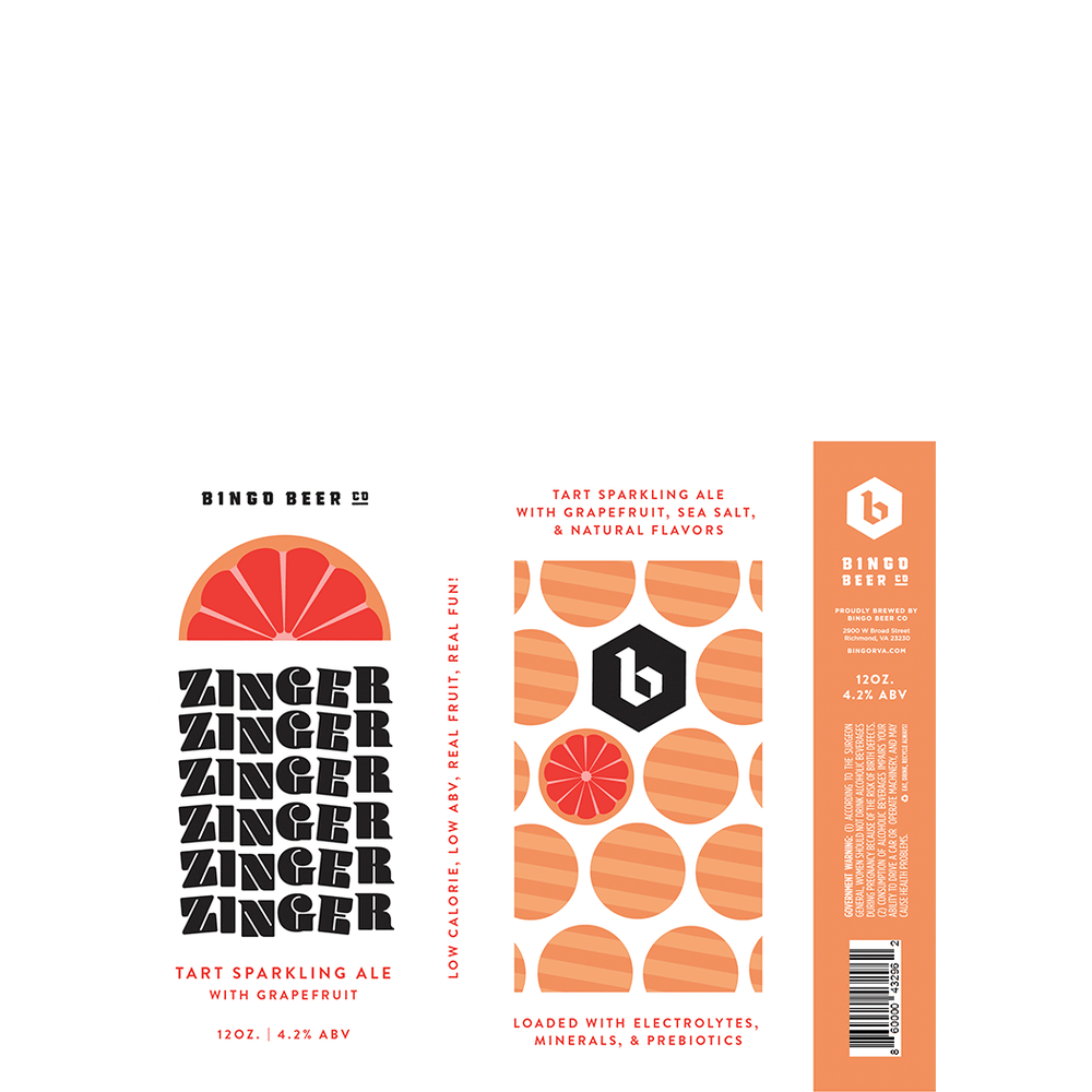 Bingo Zinger Grapefruit