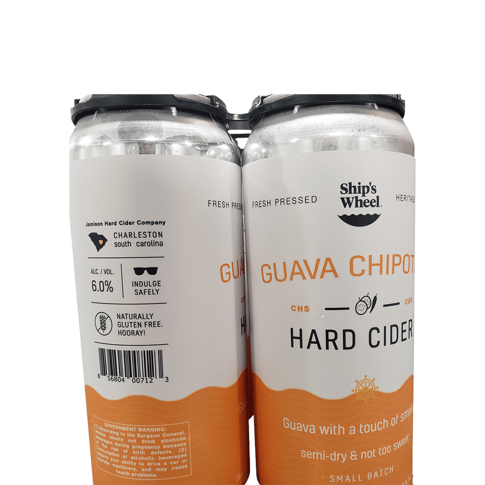 Ship's Wheel Guava Chipotle Cider