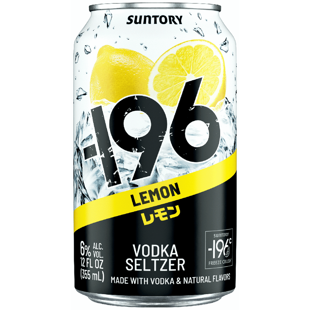 196 Lemon Vodka Seltzer 6% | Total Wine & More
