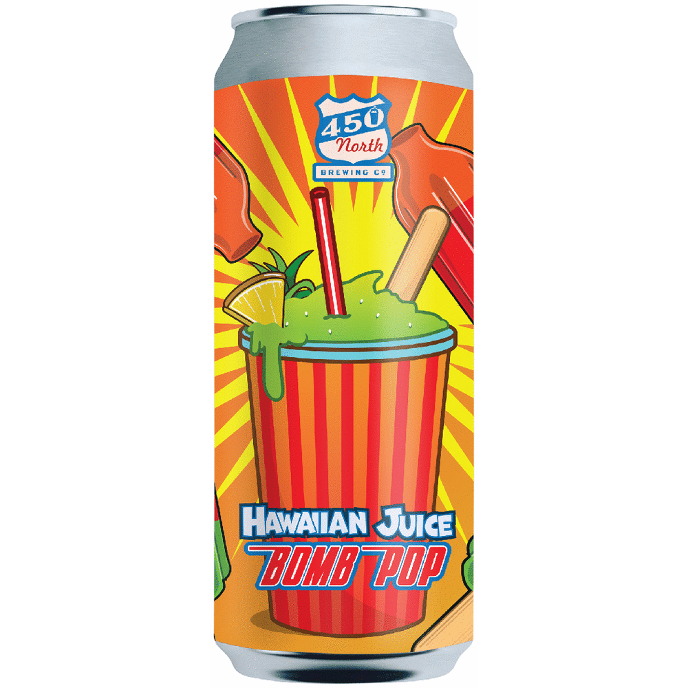 450 North Slushy XL Bomp Pop Hawaiian Punch