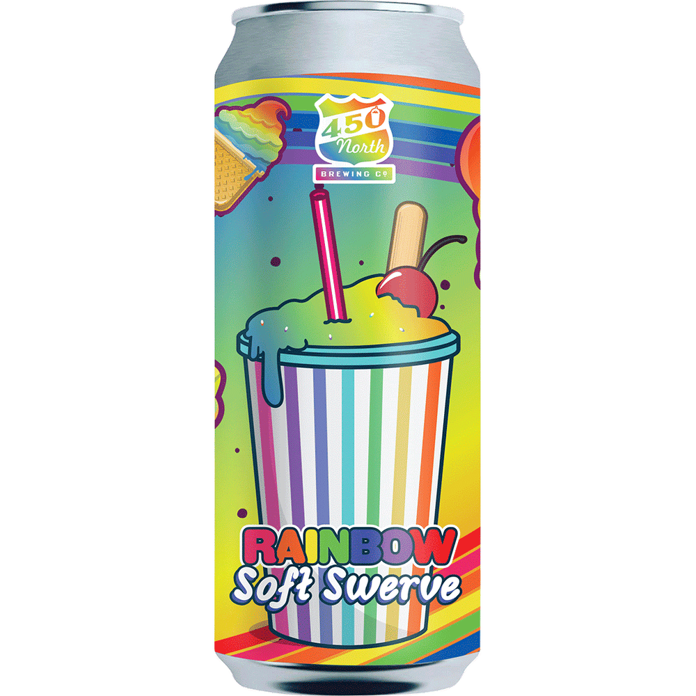 450 North Slushy XXL Rainbow Soft Serve
