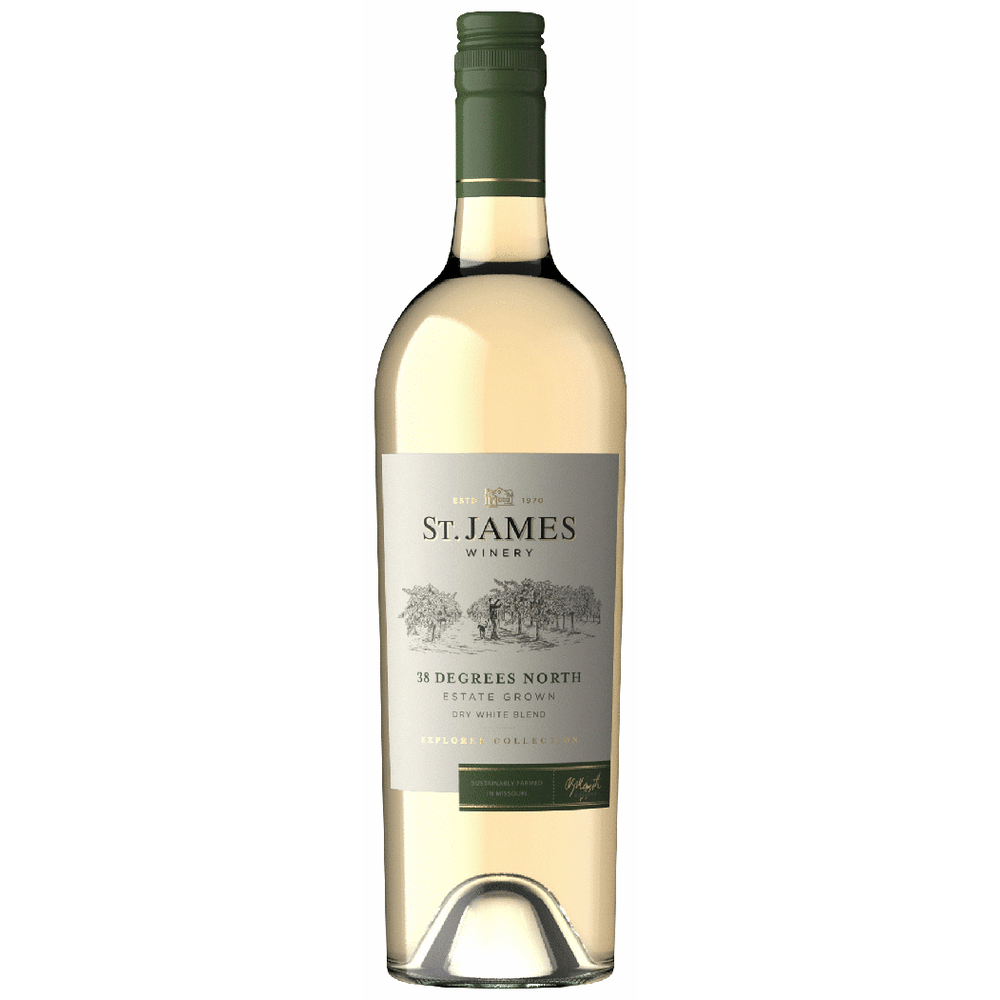St James 38 Degrees North Dry White Blend