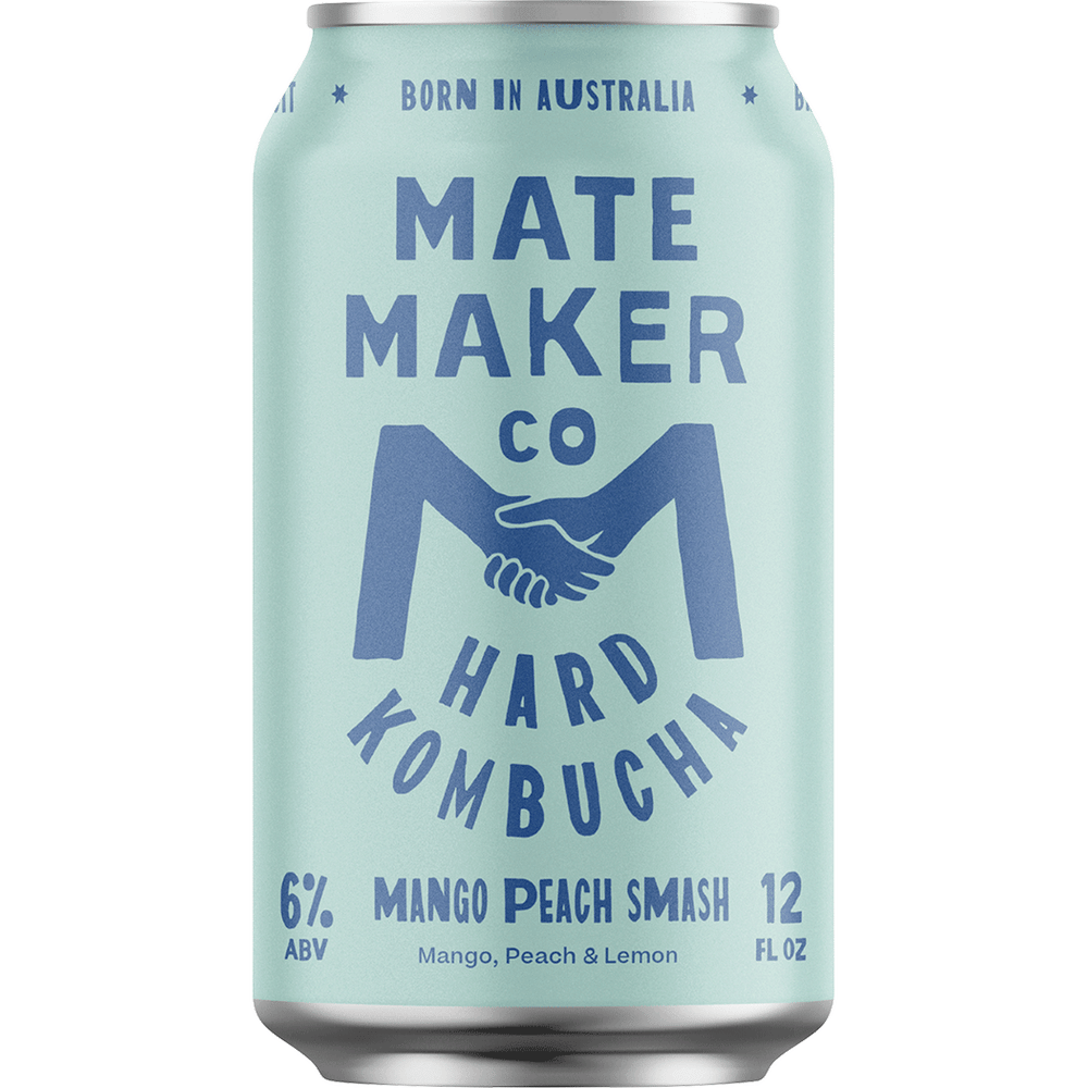 Mate Maker Mango Peach Smash Kombucha | Total Wine & More