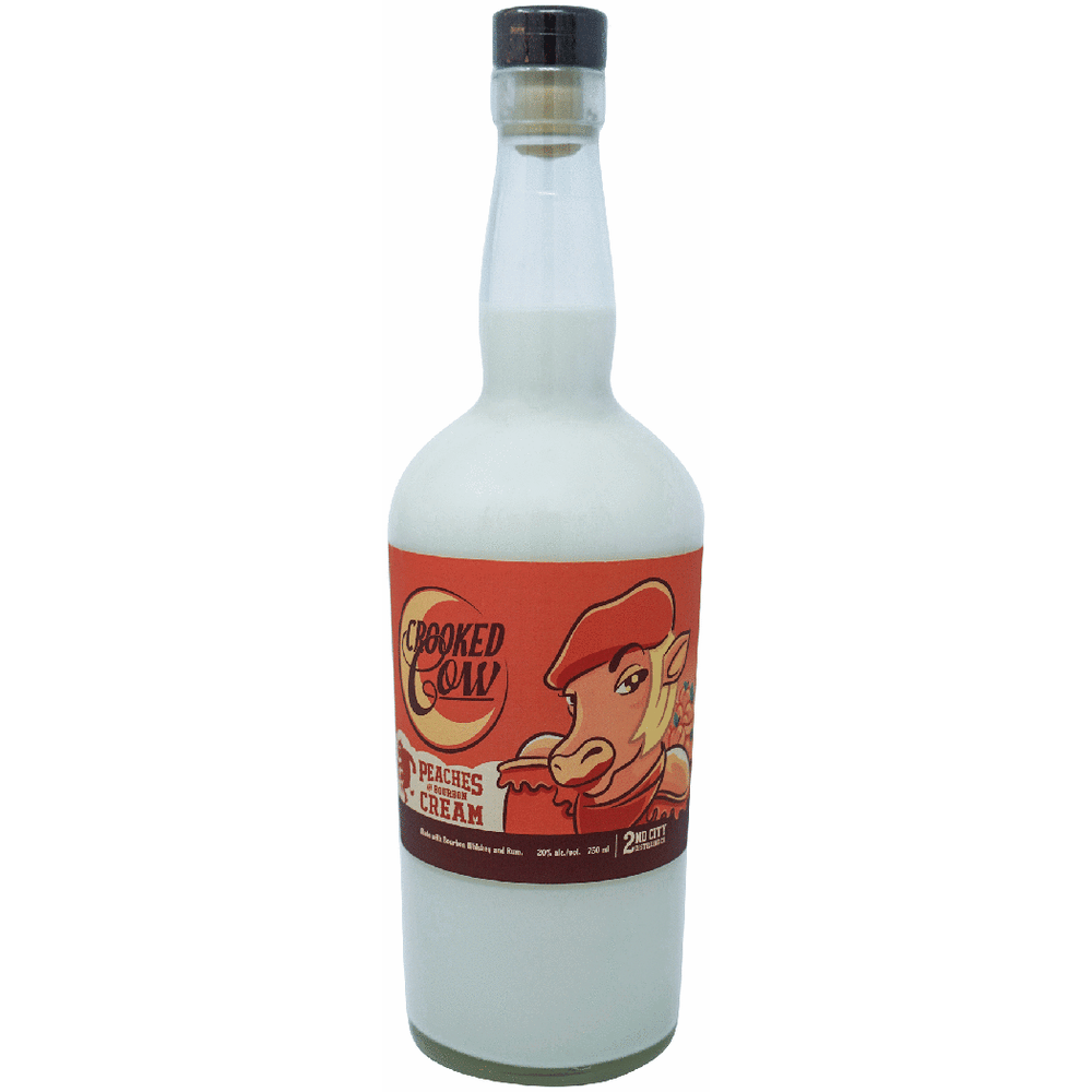 Crooked Cow Peaches Bourbon Cream