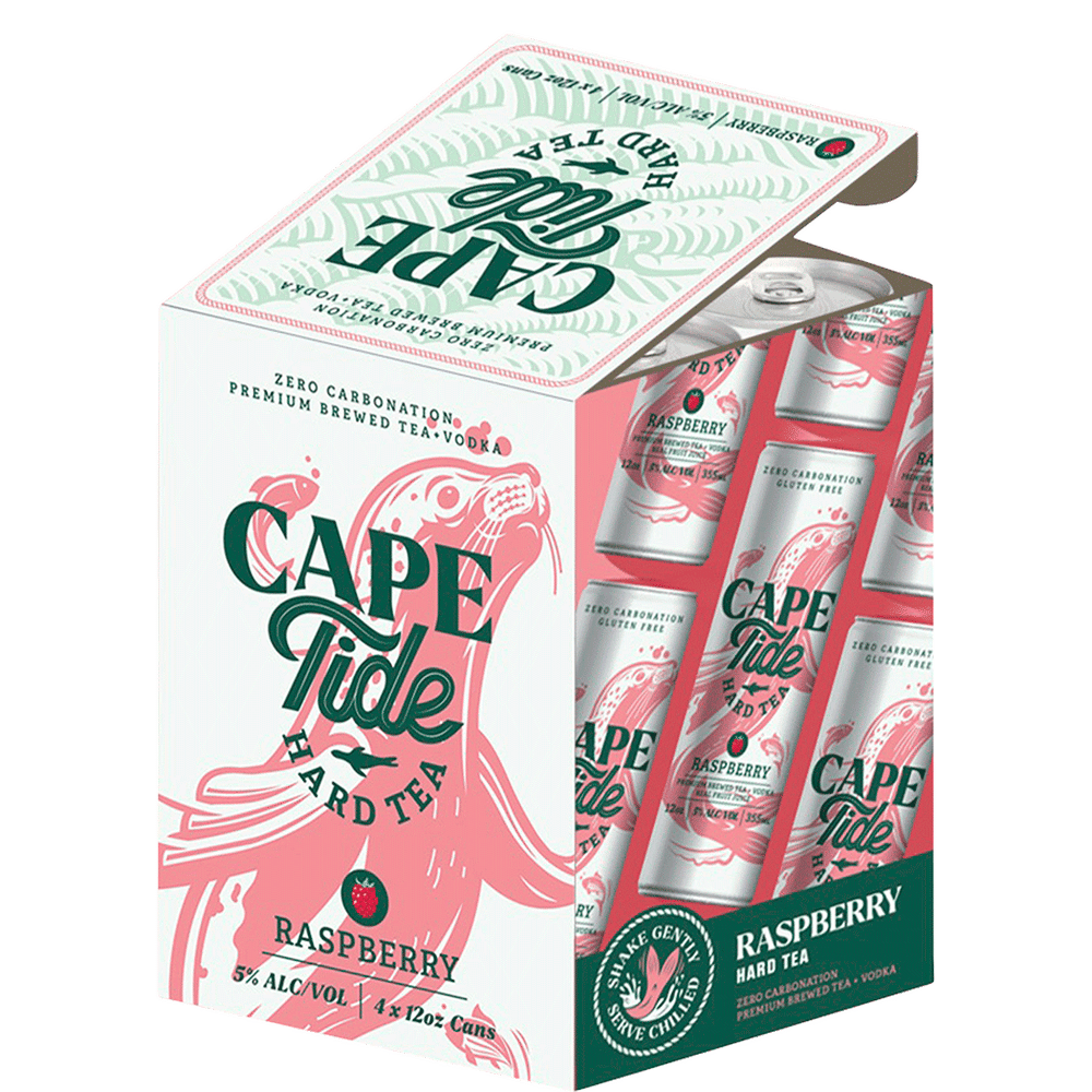 Cape Tide Rasperry Hard Tea