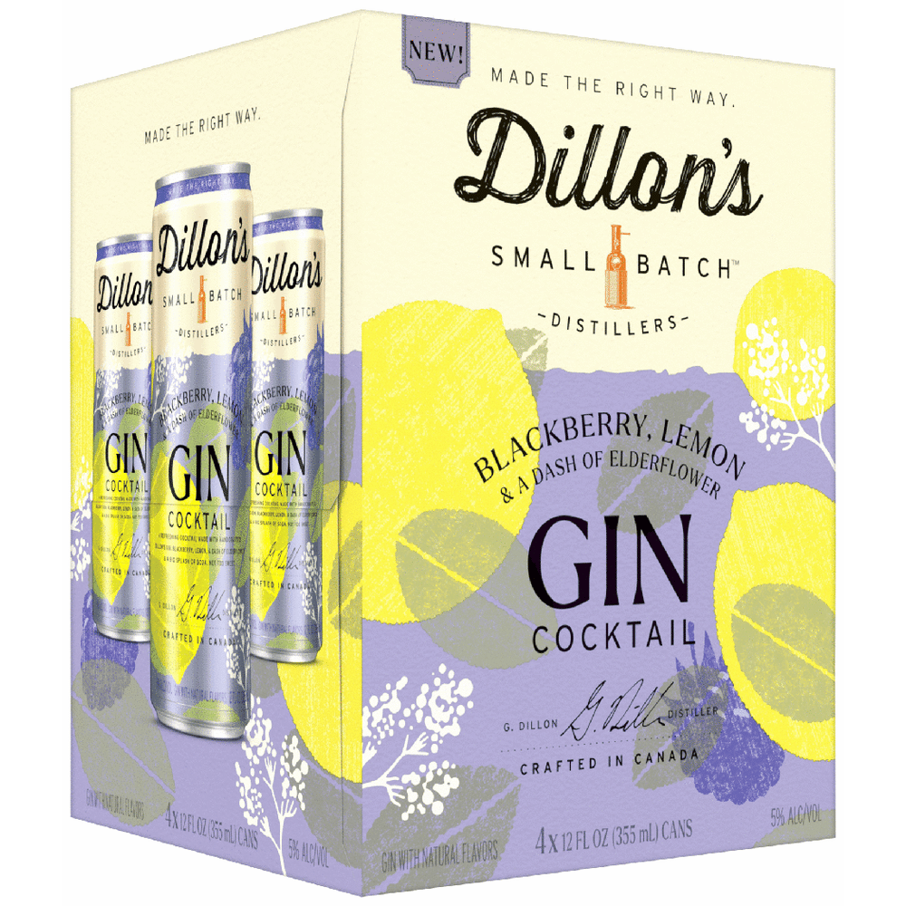 Dillon's Gin Blackberry Lemon