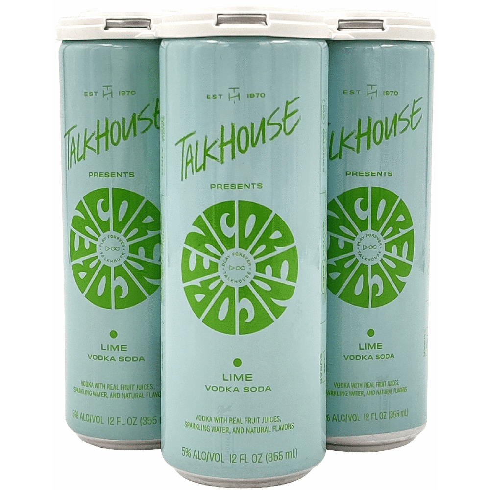 Talkhouse Encore Lime Vodka Soda
