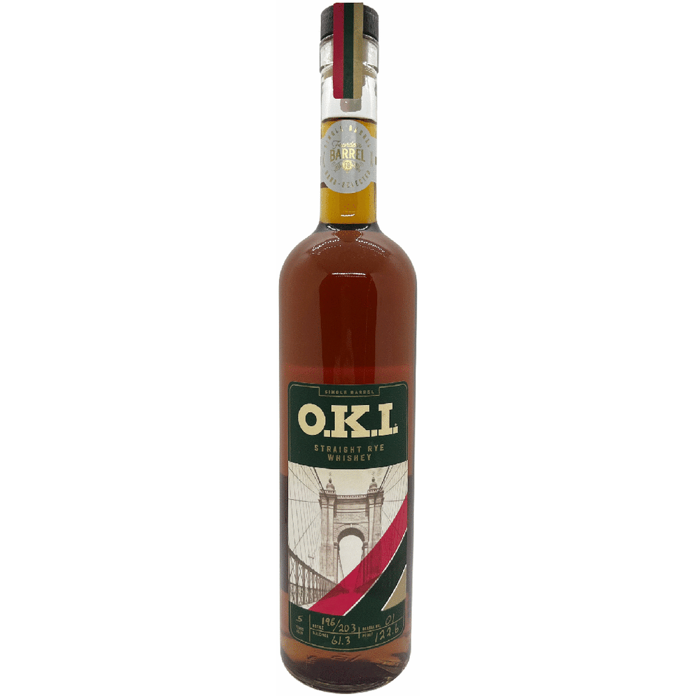 O.K.I. Single Barrel Rye Whiskey
