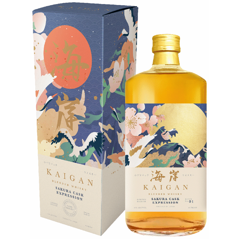 Kaigan Sakura Cask Japanese Whisky | Total Wine & More