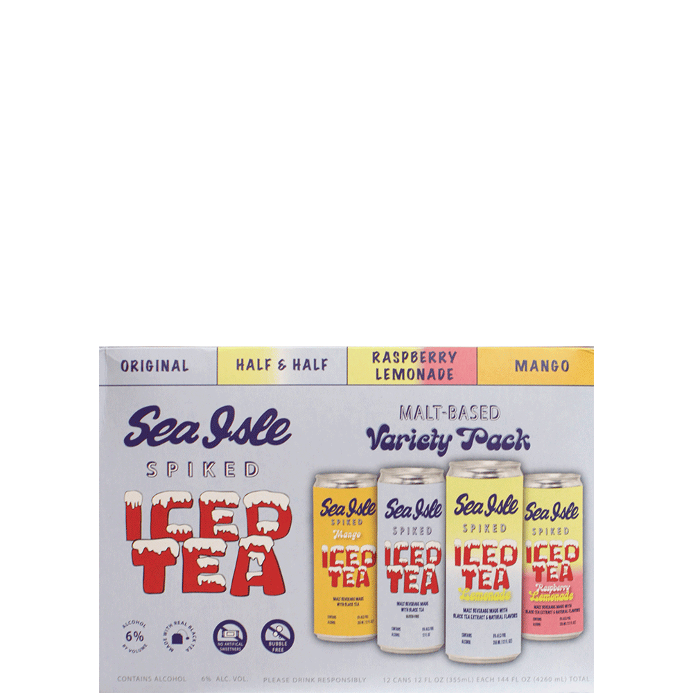 Sea Isle Spiked Iced Tea Malt Variety Pack