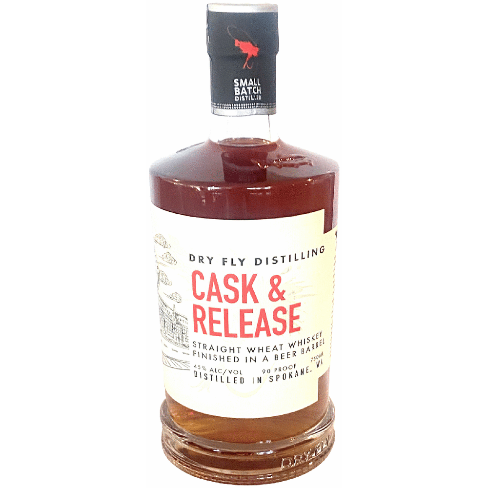 Dry Fly Cask & Release Lumberbeard Beer Barrel Fin Wheat Whiskey