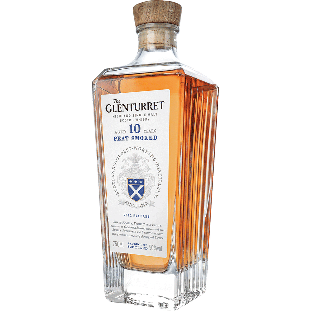 The Glenturret 10 Year 2022 Peated Single Malt Scotch | Total Wine