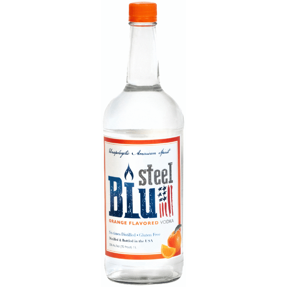 Steel Blu Orange Vodka