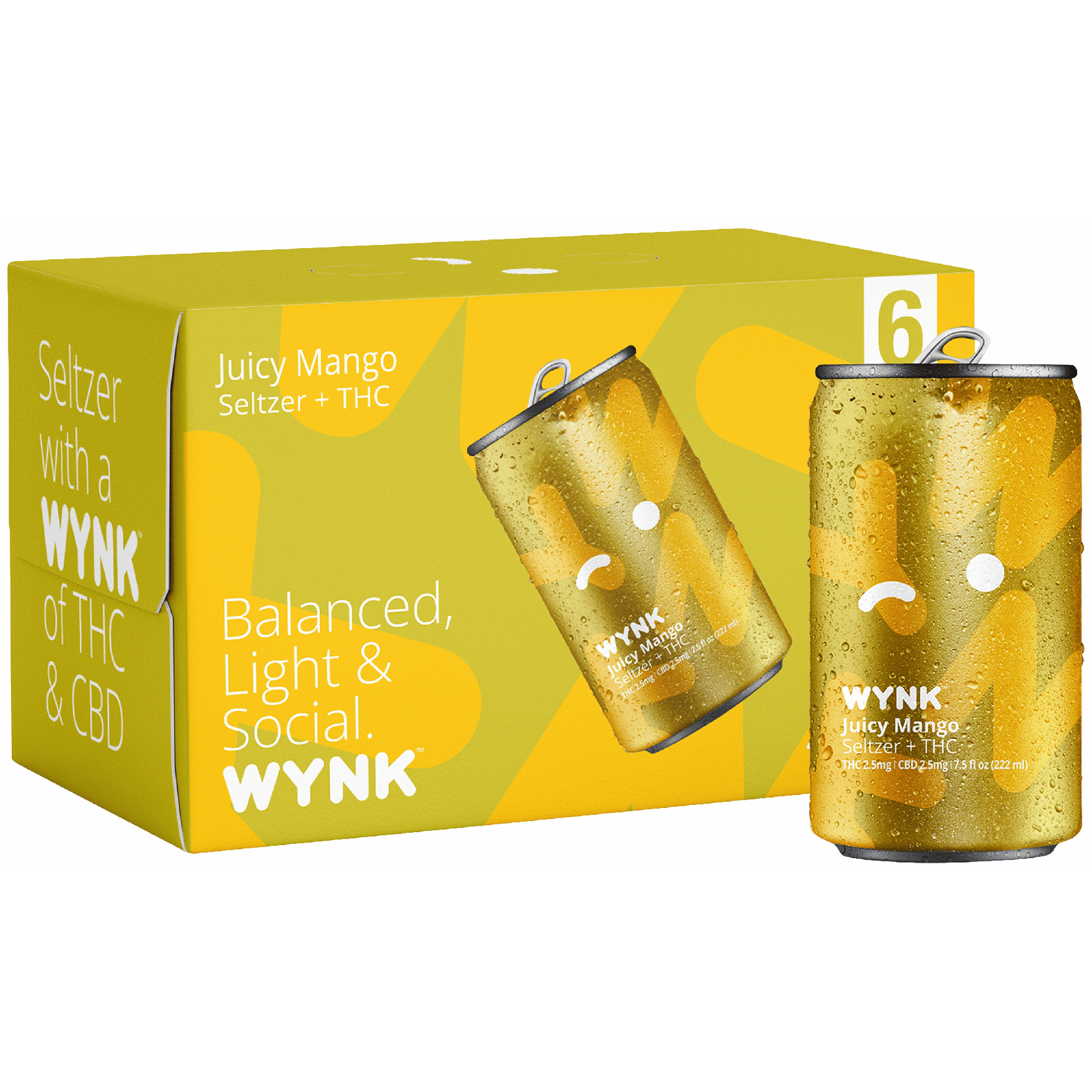 Wynk THC 2.5mg Mango
