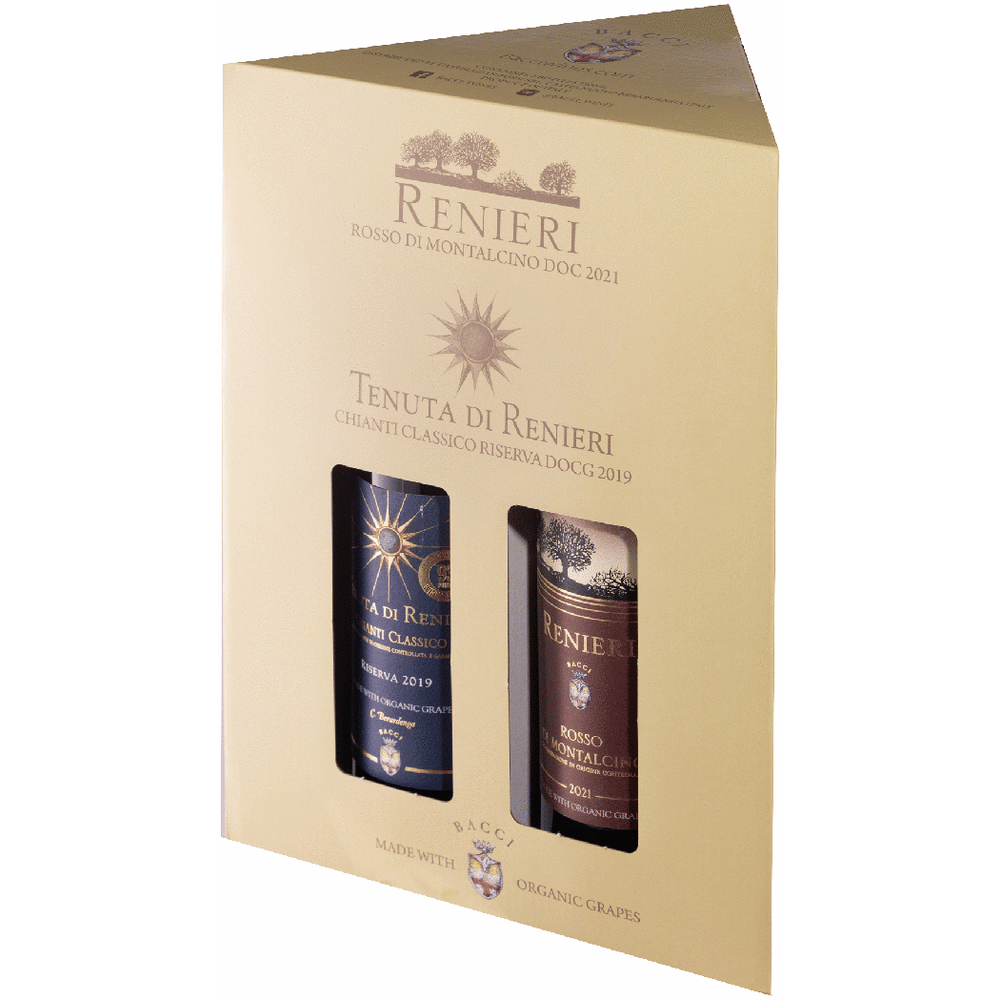 Renieri Taste of Tuscany Pyramid Gift Box