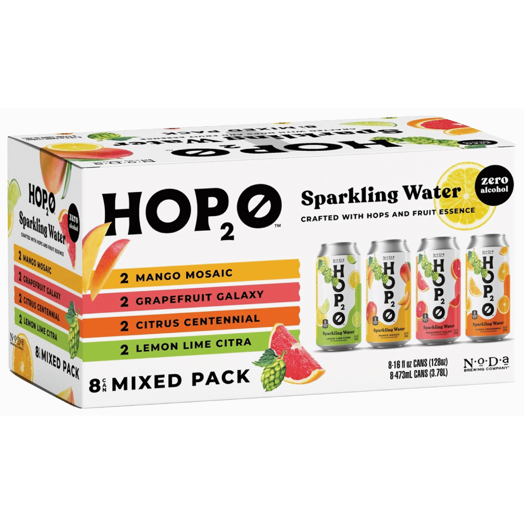 NoDa Non-Alcoholic HOP2O Variety