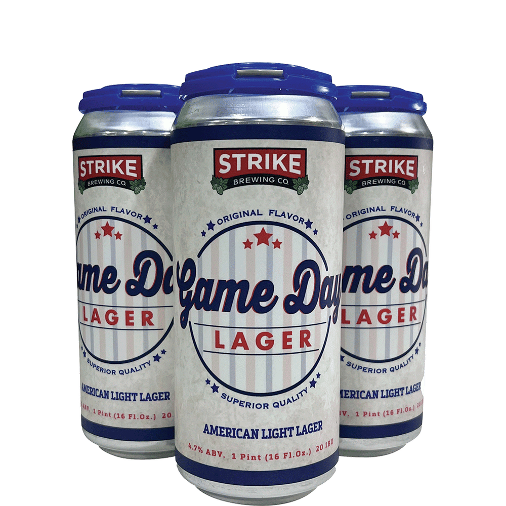 Strike Game Day Lager