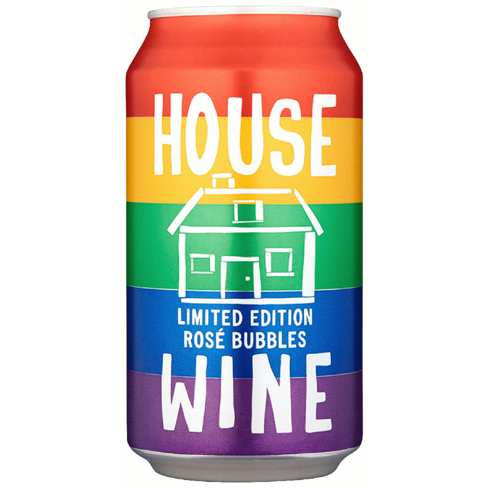 House Wine Rainbow Edition Rose Bubbles
