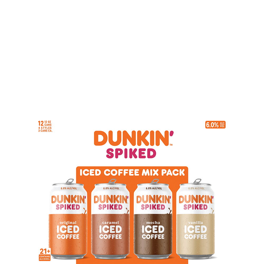 Dunkin Spiked Iced Coffee Mix Pack