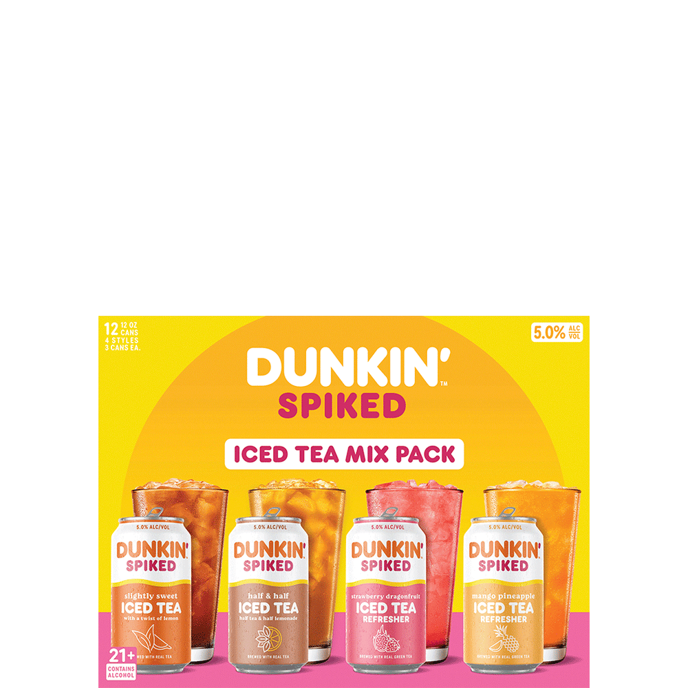 Dunkin Spiked Iced Tea Mix Pack