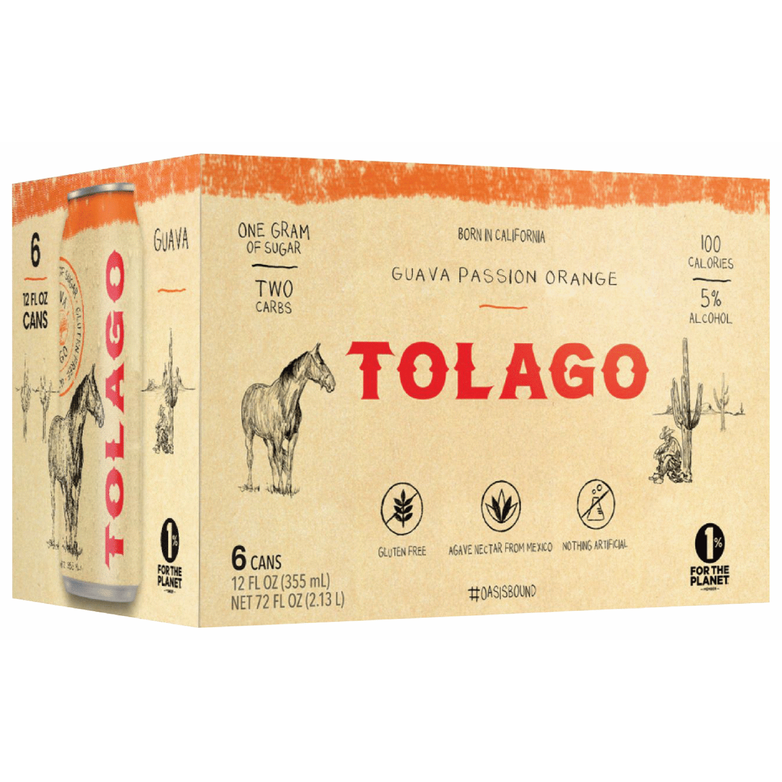 Tolago Guava Mango Seltzer