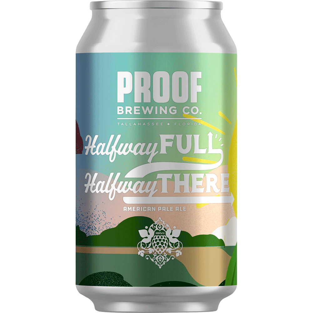 Proof Brewing Halfway Full Halfway There American Pale Ale