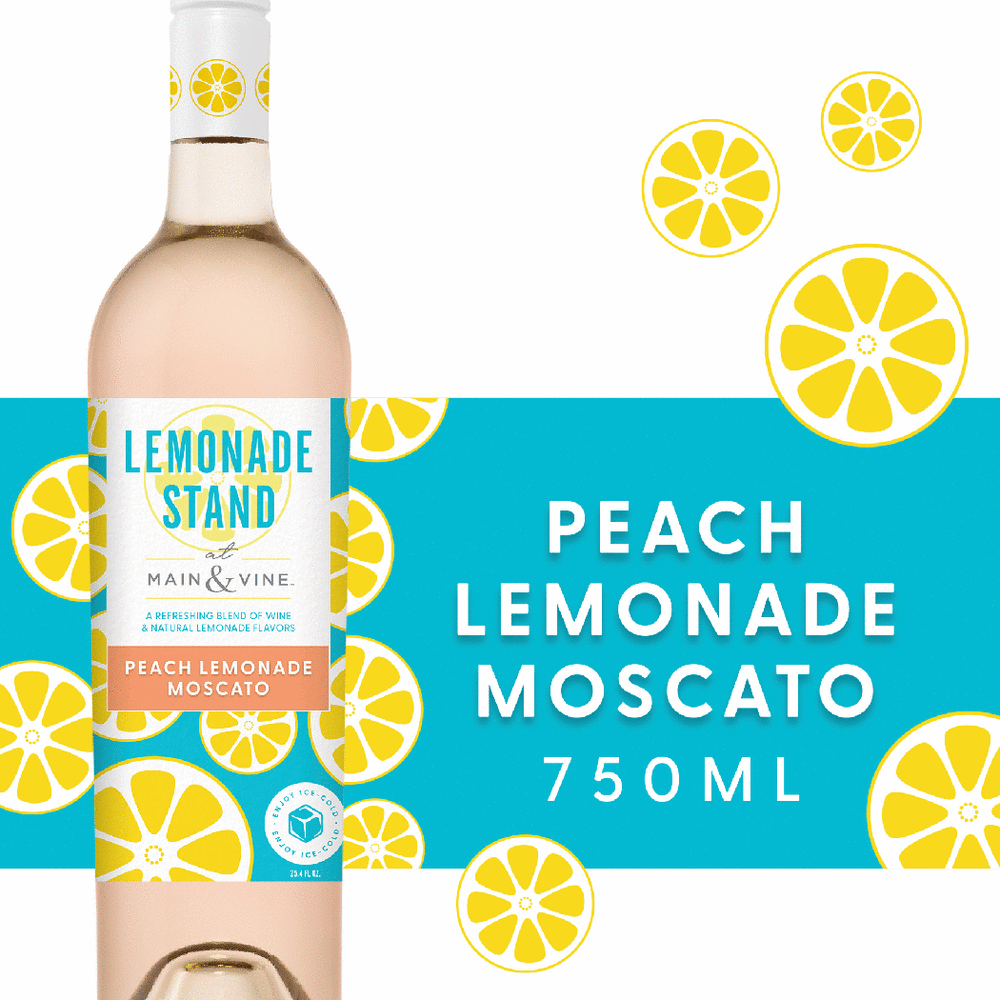 Main & Vine Peach Lemonade Moscato