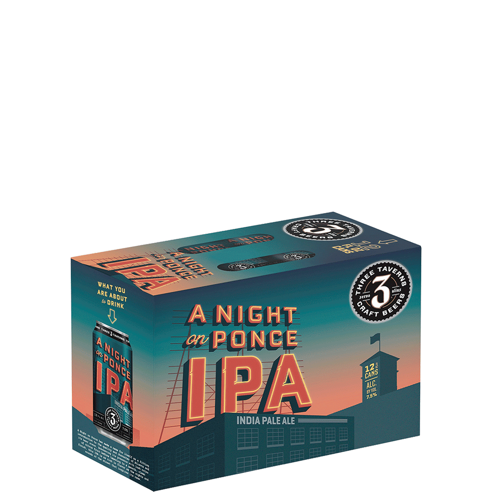 Three Taverns A Night On Ponce IPA