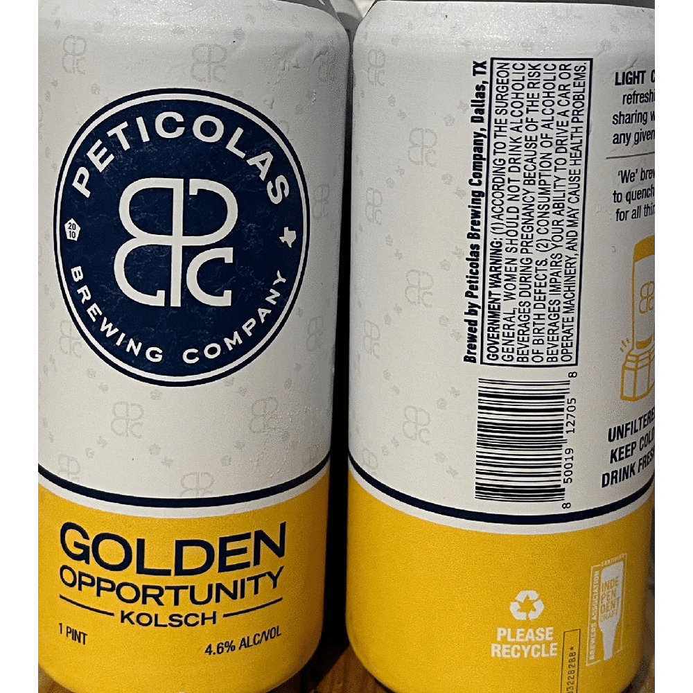 Peticolas Golden Opportunity