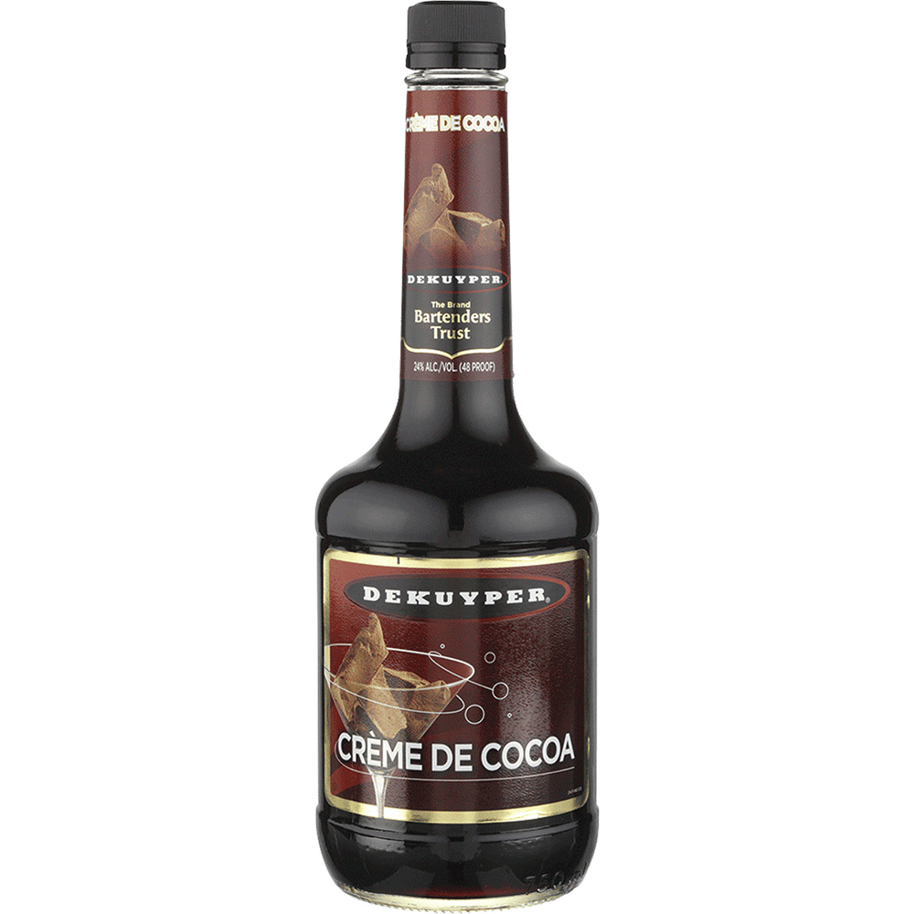 DeKuyper Creme de Cacao Dark Chocolate Liqueur