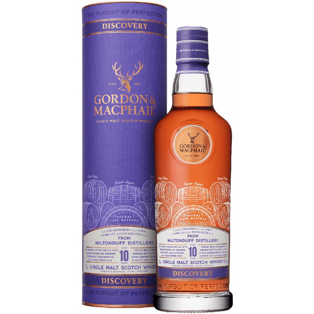 Gordon & MacPhail Discovery Miltonduff 10Yr Sherry Single Malt