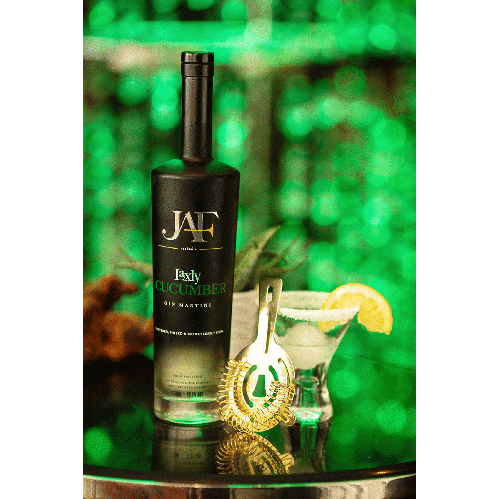 Jayded AF Laxly Cucumber Gin Martini
