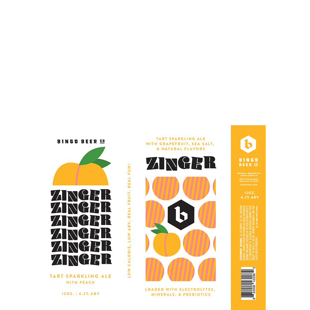 Bingo Peach Zinger