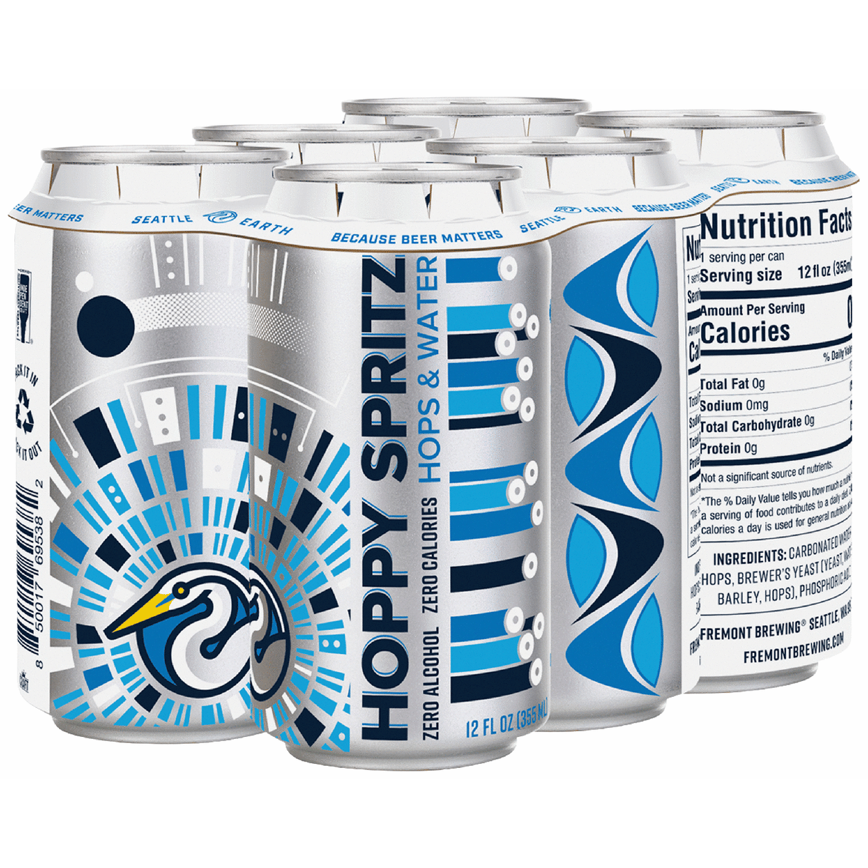 Fremont Non-Alcoholic Hoppy Spritz Hop Water