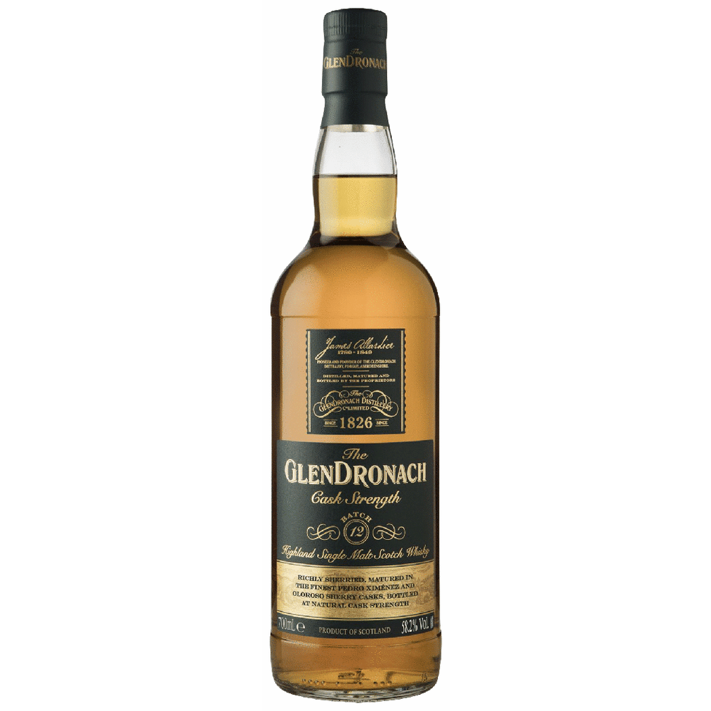 GlenDronach Cask Strength Batch 12 Single Malt Scotch
