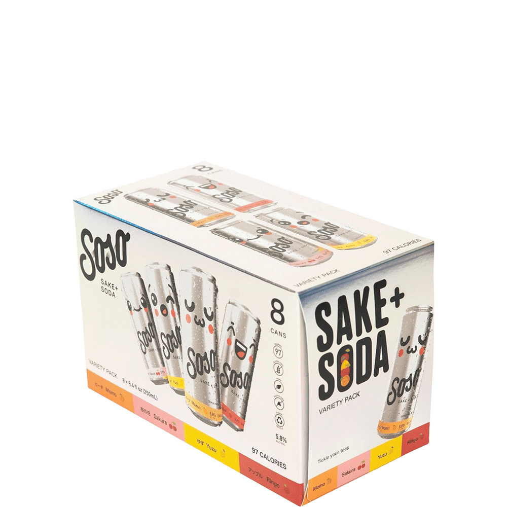 Soso Sake + Soda Variety Pack | Total Wine & More