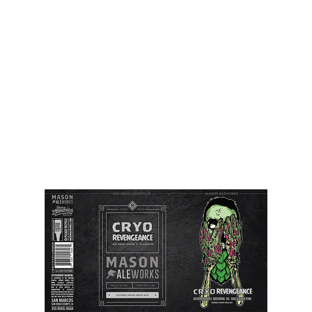 Mason Aleworks Cryo Revengeance Double IPA