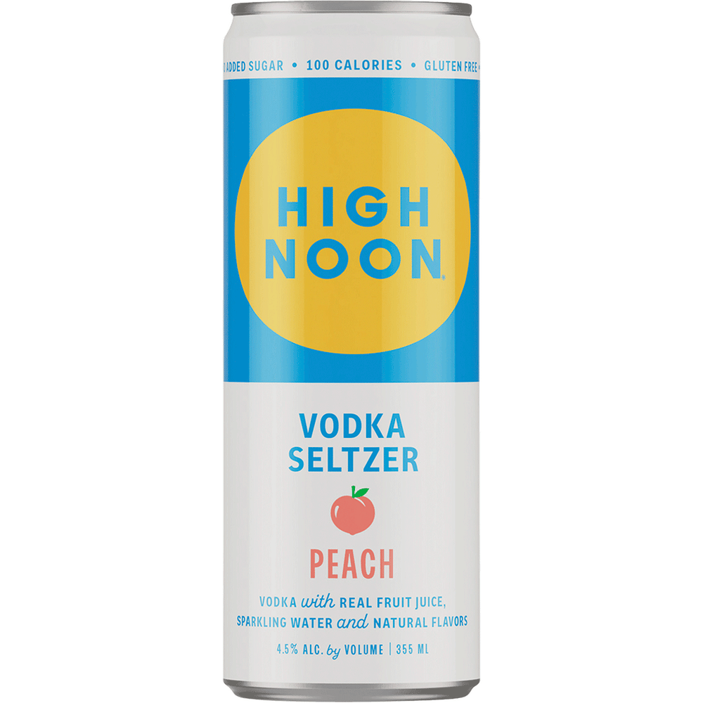 High Noon Hard Seltzer Peach