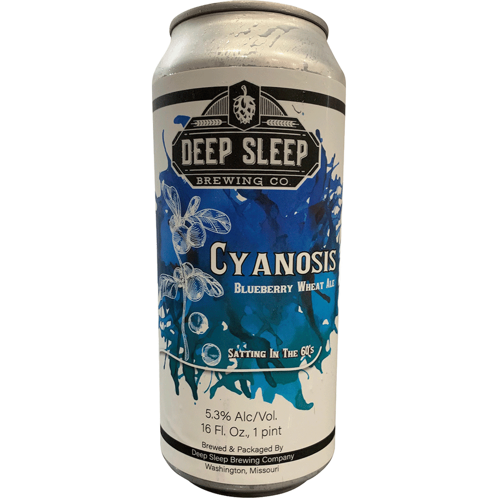 Deep Sleep Cyanosis Blueberry Wheat ale