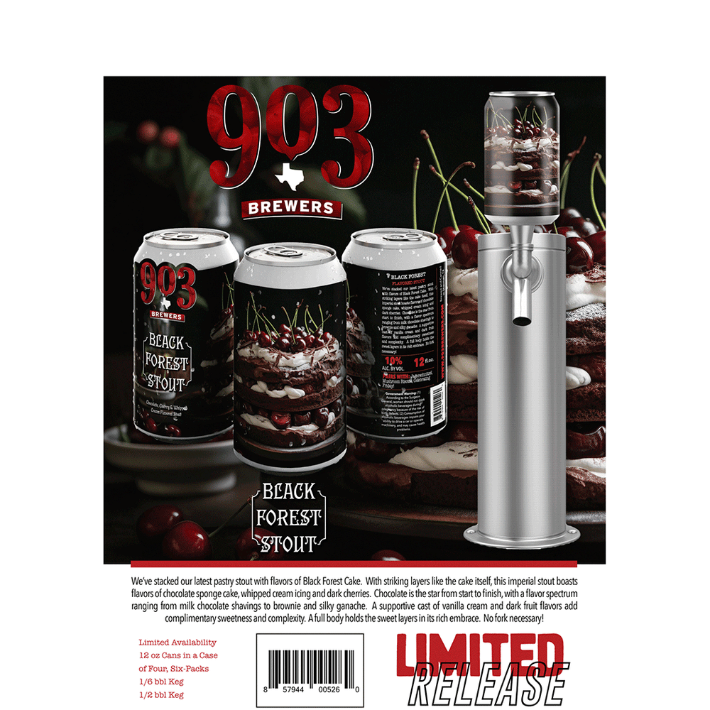 903 Brewers Black Forest Cake Stout
