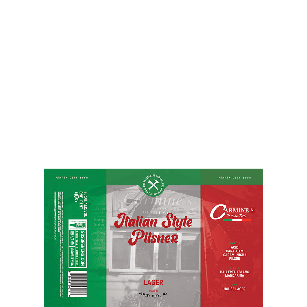 902 Brewing Italian Style Pilsner