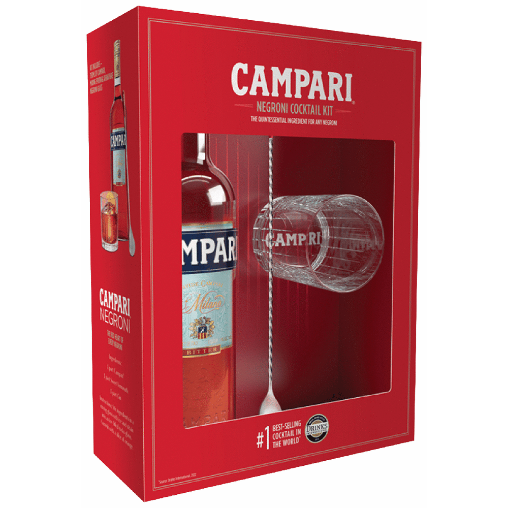 Campari Negroni Cocktail Kit Gift Set | Total Wine & More