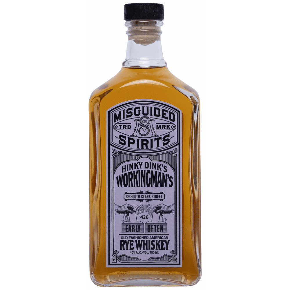 Misguided Spirits Hinky Dinks Workingman's Whiskey